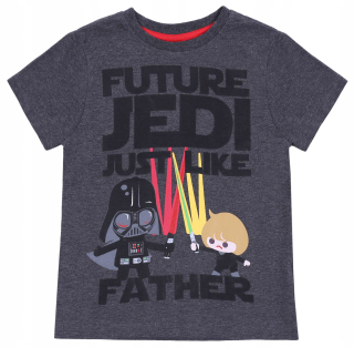 STAR WARS - Šedá hviezda Wars Disney T-Shirt 6-7 rokov 122 cm