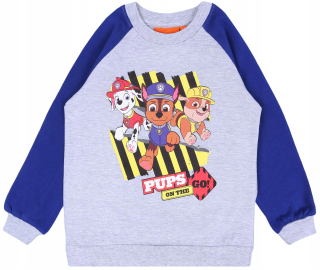 PAW Patrol - Gray-Navy Blue Mikina Patrol Nickelodeon 122