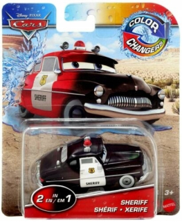 McQueen - SHERIFF - SHERIFF Policajt mení farebné autá