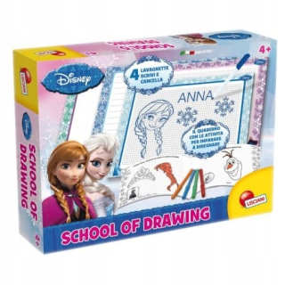 Elsa Frozen - Kreslenie školy. Ľadu