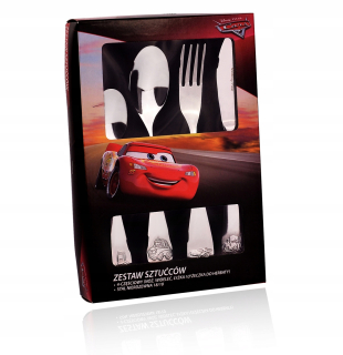 McQueen - Príbory pre deti Cars Cars Engrger Concell BAPTISM