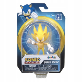 SONIC hračky - Rýchlo ako bleskový figúrny 6cm super sonic