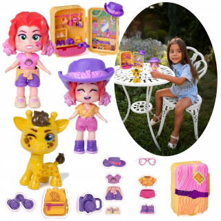KOOKYLOOS Jane Suitcase figúrka + zvieratko