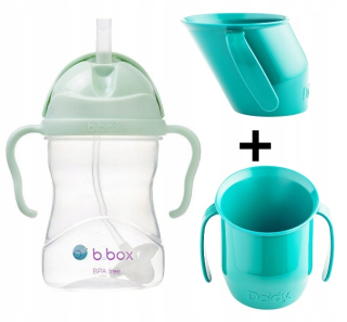 B.Box Gelato Tutti Frutti fľaša 0,24l ružová + Doidy Cup 3m+ ružová 000104