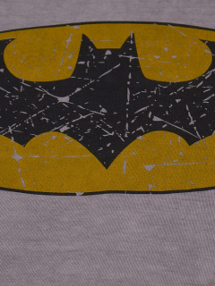 BATMAN - Dieťa tričko Batman Gray ~ 122-128 ~