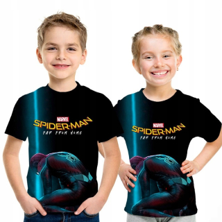 SPIDERMAN - Tričko Detské 3D Spiderman T-Shirt