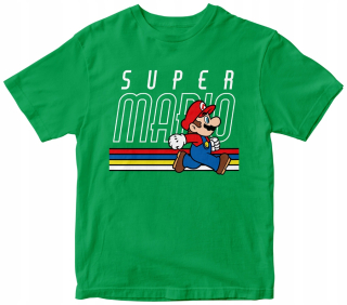 Super Mario - Tričko Detské tričko 122cm / 6L - Super Mario