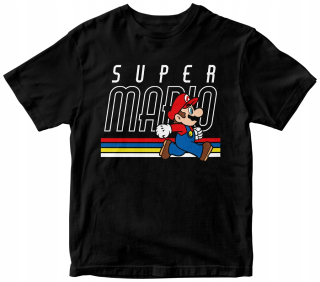 Super Mario - Tričko Detské tričko 134cm / 8L - Super Mario