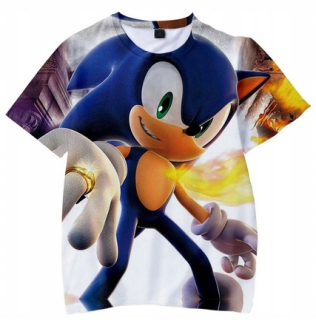 SONIC hračky - T-Shirt Tričko pre deti Sonic R.150