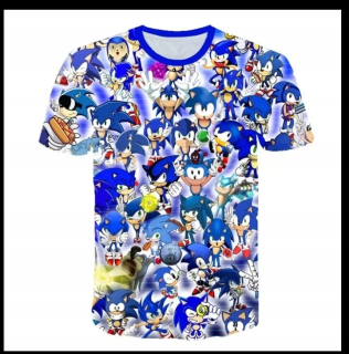 SONIC hračky - Tričko Sonic košele