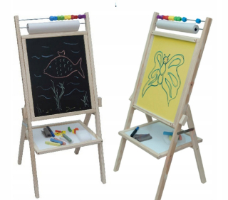STEFFI bábika - KalkBoard Wood 4in1 Papier vlastný