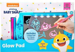 Blackboard LED Písanie LED BABY SHARK
