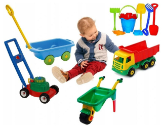 Staviteľ Bob - Tabuľka kosačka Trolley Bucket sklápač WADER 0150