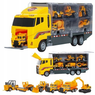 Tir Truck Vezmite set + 6 automobilových automobilov