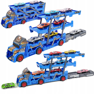 TIR LAWETA + 6 Car Resoraki Launcher Trainer