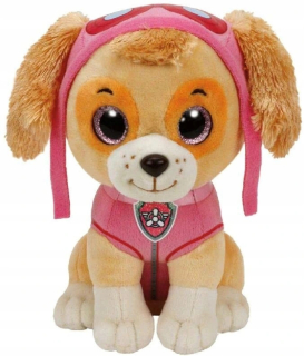 PLYŠOVÁ HRAČKA TLAKOVÁ PATROL HASIČ MASKOT 15cm