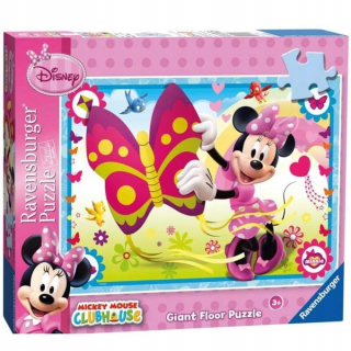 Minnie Mouse - TM Hračky 53216 Podlahové hádanky 60 el. Minnie 60 el