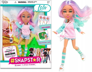 SnapStar Bábiky - TM Hračky Doll Snap Star #snapstar Lola Application +