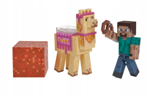 MINECRAFT  - TM hračky Minecraft - Steve s Lama