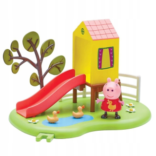 Pepa Pig - TM Hračky PAGE PEPPA A Detské ihrisko 6461 Slide