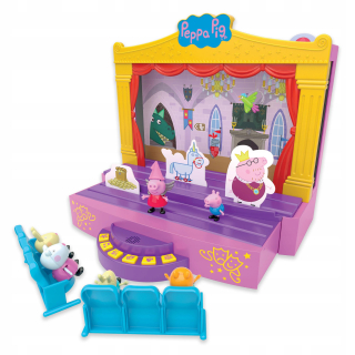 Pepa Pig - TM Hračky PAG PEPPA SET CINEMA DIVADLÁ SCEENA