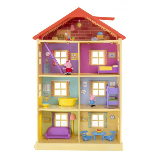 Pepa Pig - TM Hračky PAG PEPPA Rodinný dom s vybavením