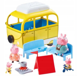 Pepa Pig - TM Hračky čerpadlo Peppa Kamper a 4 obrázky 06922