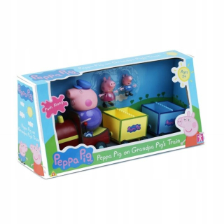 Pepa Pig - TM Hračky PAGE PEPPA VLAKOVÉ PEP05034