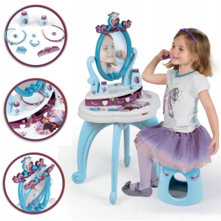 Elsa Frozen - Obliekanie Tabuľka pre dievča 2in1 Land of Ice 2 Mrazené