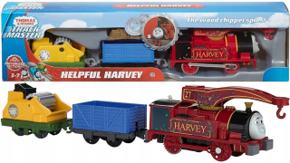 Vláčik Tomáš - Tomek a priatelia Harvey Hubcio Trackmaster