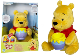 Medvedík Pú - Tomy Disney - Winnie Púch s valcom a zvukmi