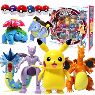 Pokémoni - Tomy Pokemon Akcia Morphing Pokeballs