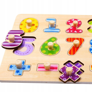 Takey Toy Wooden Puzzle Science Counting Puzzle