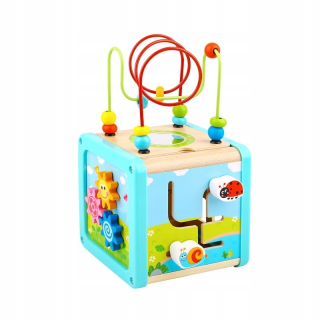 TOOKY TOY Vzdelávacia Kocka s Aktivačným Labyrintom