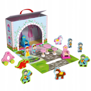 TOOKY TOY Príbeh Princeznej Divadelná Krabička