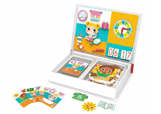 TOOKY TOY Puzzle Drevená Magnetická Krabica