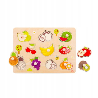 Takey Toy Puzzle s ovocnými pinmi