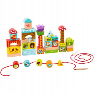 TOOKY TOY Puzzle s Kocky na Vyšívanie s Témou