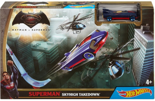 Superman - Hot Wheels Batman Superman Auto + Launcher