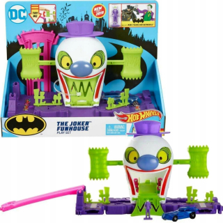 JOKER - Horúce kolesá City Batman Joker Vozidlo a Figurine