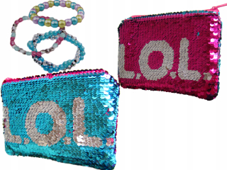 Bábiky LOL - Taška + korálky Náramky lol Surprise Bag