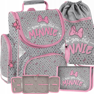Aktovka školská taška - Schoolbag pre dievčatá s Minnie Mini Mouse