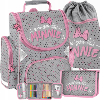 Aktovka školská taška - Satchel pre dievča s Minnie Mouse Mini
