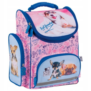 Aktovka školská taška - Ergonomická Satchel MB Cleo a Frank 29 (DOG)