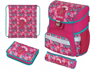 Aktovka školská taška - Tornister Herlitz Loop Plus Babie Summer Set