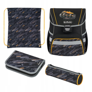 Tornister herlitz loop plus monster truck s výbavami
