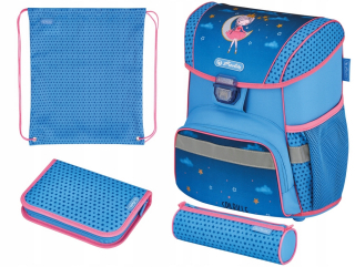 Herlitz Loop Plus Moon Lady - školský batoh - komplet