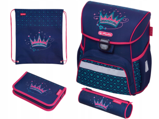 Školský kufrík Herlitz Loop Plus Crown - komplet