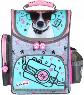 Aktovka školská taška - Satchel Bucket Dog Pes 628566