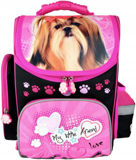 Aktovka školská taška - Shih Piesek Dog 31178 BACKPACK BAG